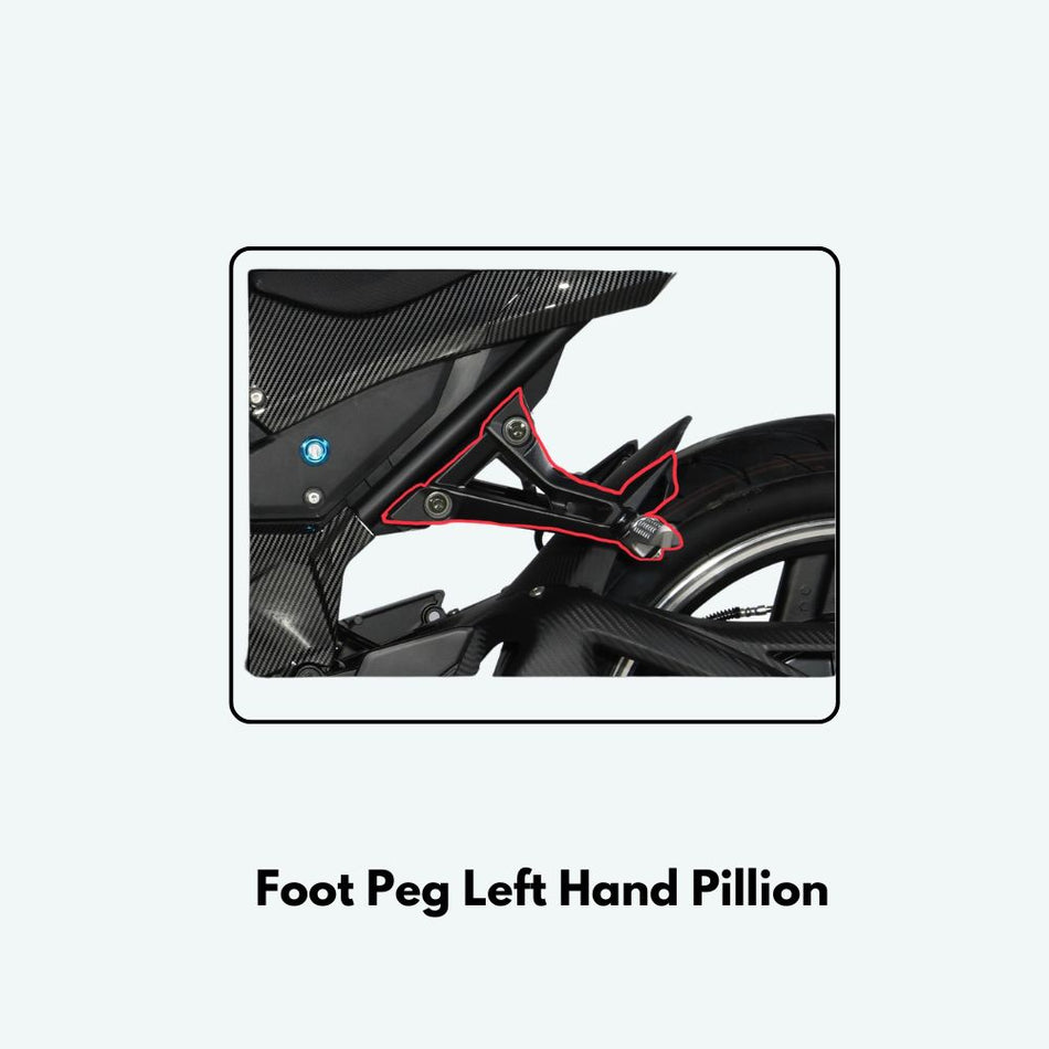 Evoque Streetster Foot Peg Pillion