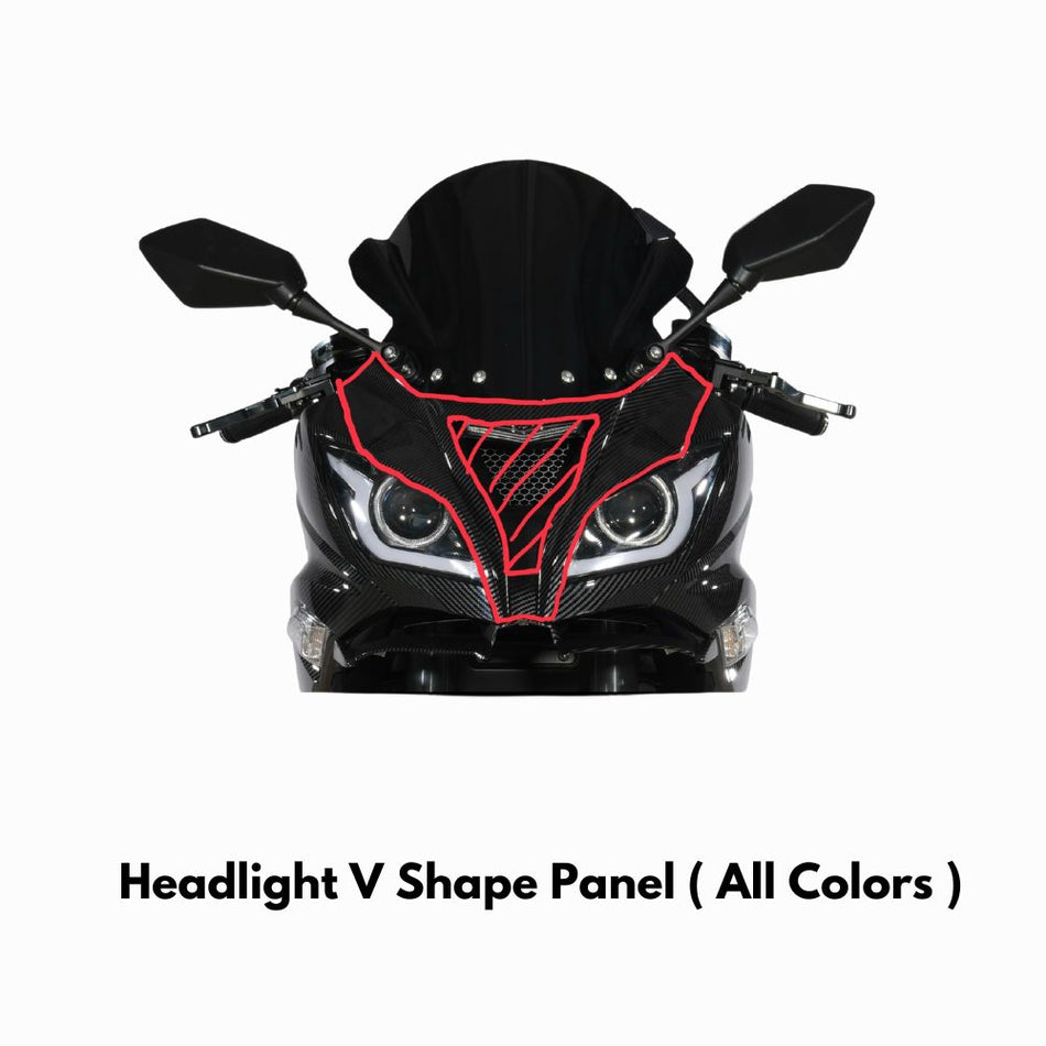 Evoque Streetster Headlight "V" Shape Panel