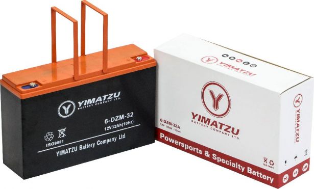 Battery - AGM 12V32Ah Lead Acid Yimatzu – Ride the Wind Ebikes