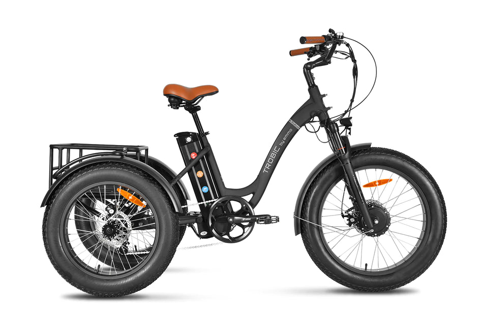 Emmo Trobic Electric Tricycle 20" Fat Tire Cargo Style