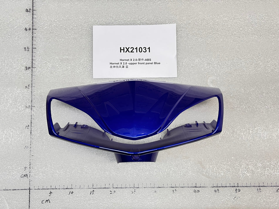 Emmo Hornet X 2.0 - Upper Front Panel (Black/Blue/Red)