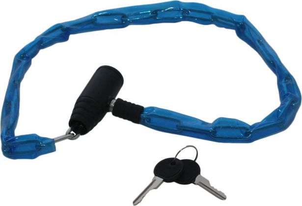 Light Lock - Chain, 3.5X900MM, Blue or Red