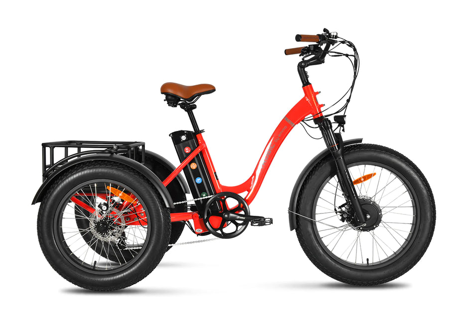 Emmo Trobic Electric Tricycle 20" Fat Tire Cargo Style