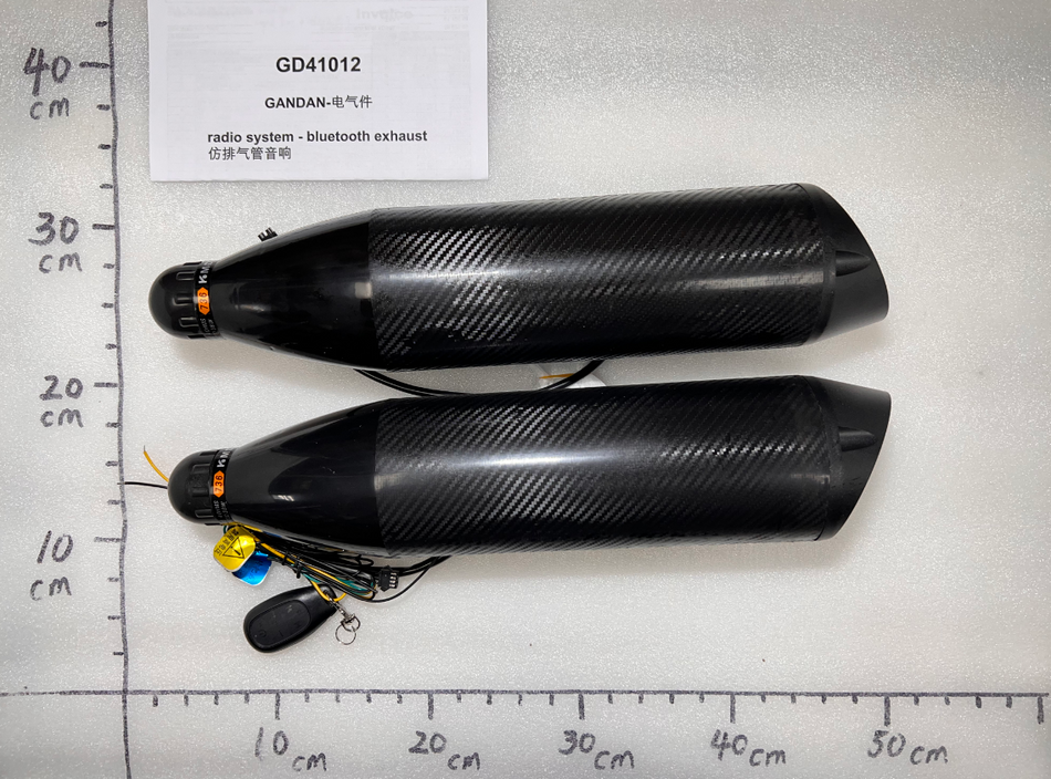 Emmo Bluetooth Exhaust for Gandan, Zone, DX
