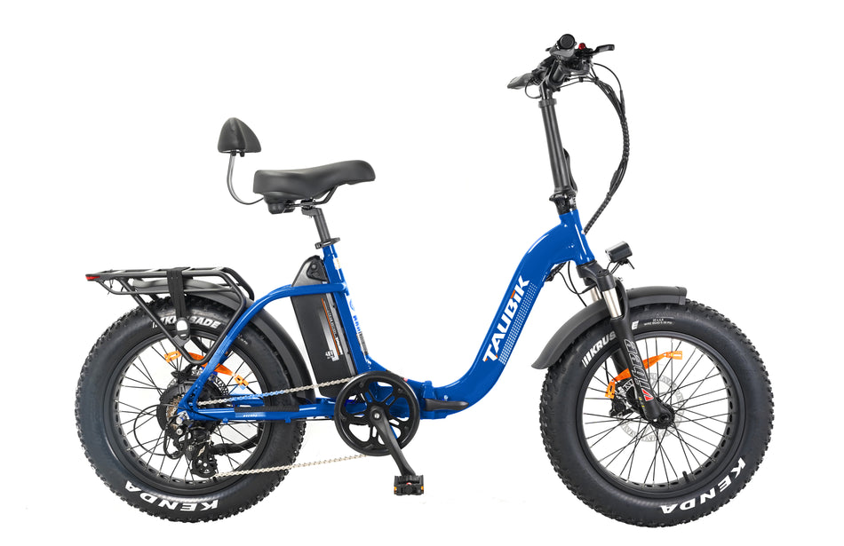 2026 Taubik Escape S Ebike Electric Bicycle Foldable Style 20" Fat Tires UL 2849