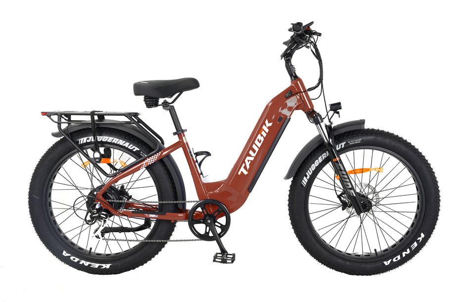 2026 Taubik Tour S Ebike UL 2849 Approved Electric Bicycle Step Thru Fat Tire