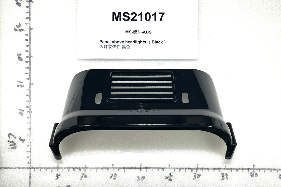 Emmo Monster - Panel Above Headlights - Black/Camo/Red/Blue