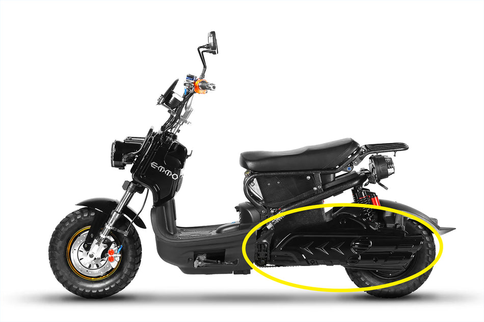 Emmo Monster - Swing Arm Cover - Left/Right - Black/Camo/Red/Blue