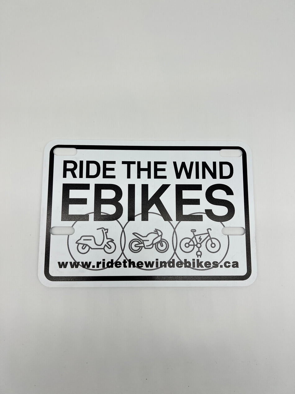 Ride the Wind Plate