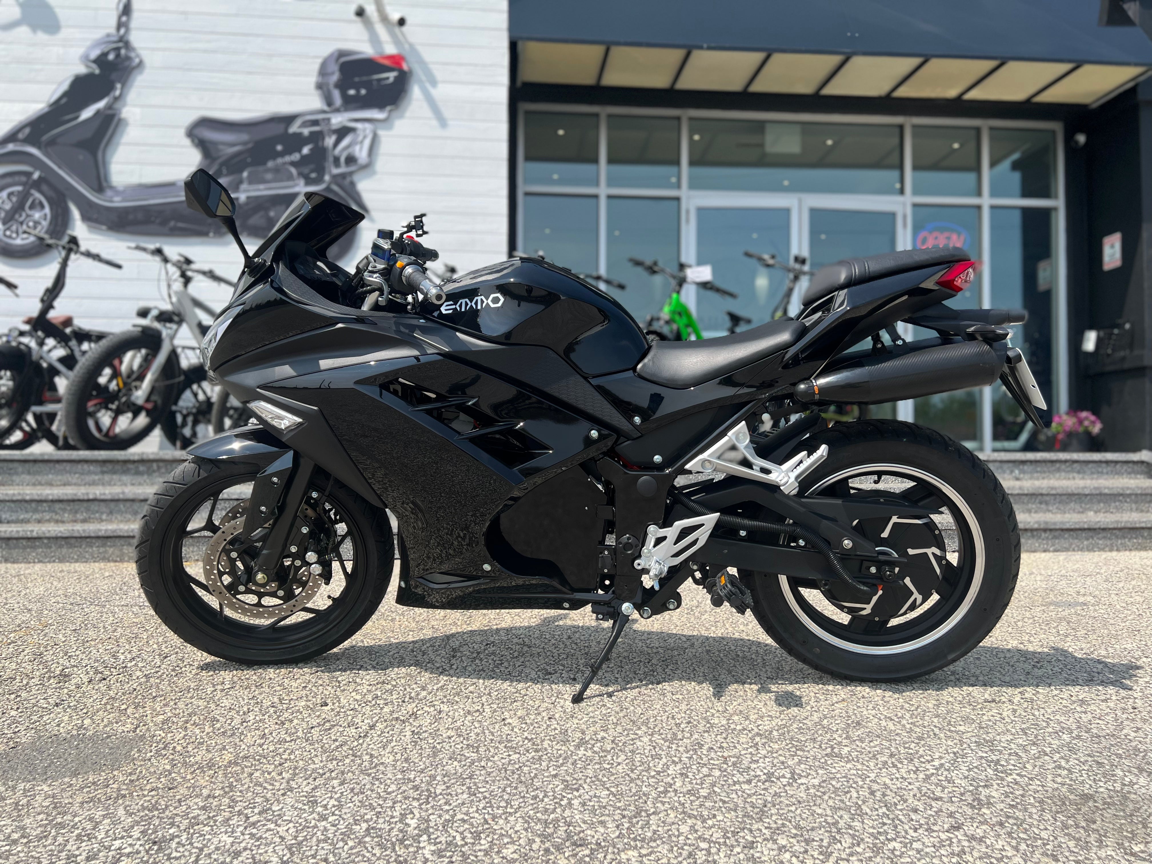 Emmo Zone Ebike Motorcycle Style Upgraded Rocket 6000 Watt Motor + 220 ...