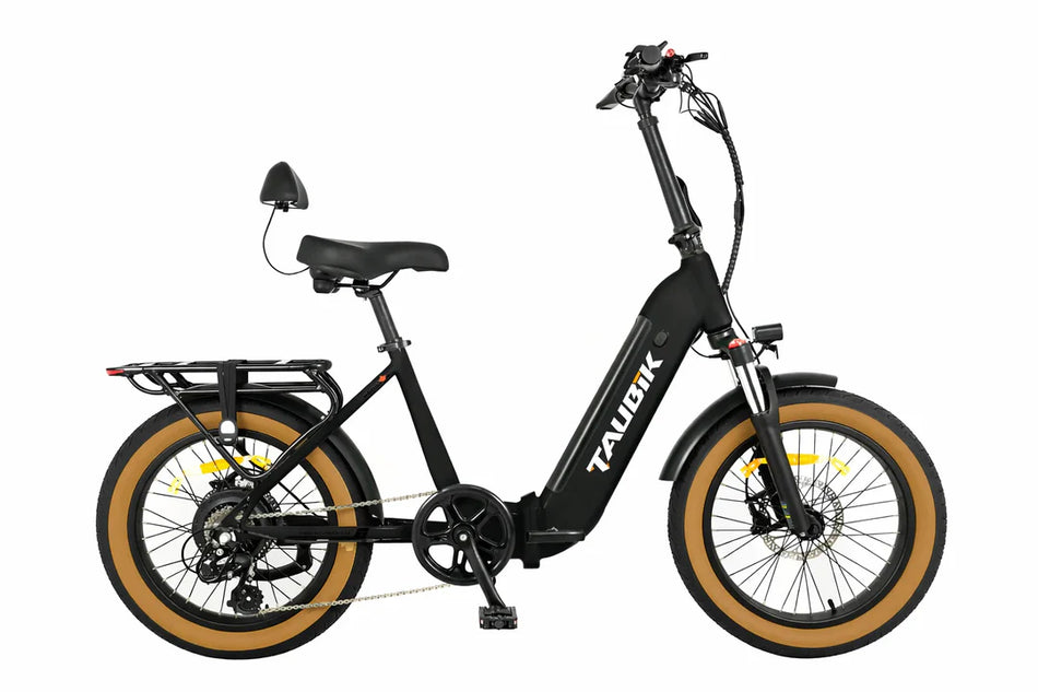 2026 Taubik Monaco S Ebike Electric Bicycle Foldable Style 20" x 3"  Tires UL 2849