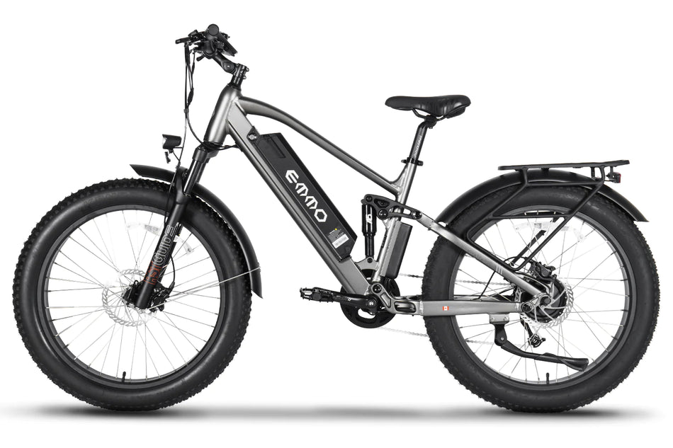 Emmo GWild Ebike Electric Bicycle 26" Fat Tire Full Suspension Style
