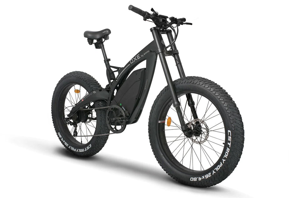 Emmo OXE Ebike Electric Bicycle 26" Fat Tire Full Suspension