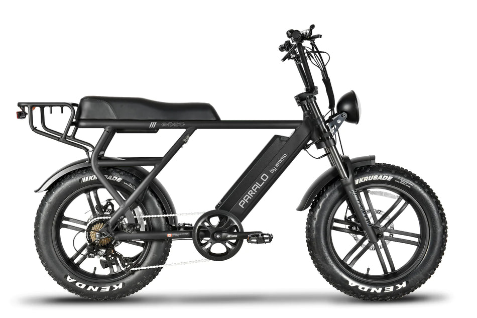 Emmo Paralo C Ebike Electric Bicycle 20" Fat Tire Cargo Style