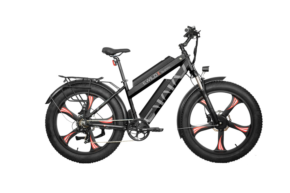 Emmo Ewild X Ebike Electric Bicycle Dual Battery Dual Motor Fat Tire